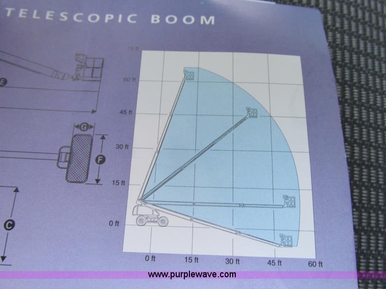 image for item Z9203 2001 Haulotte HB62 boom lift