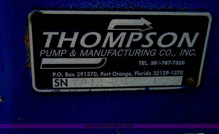 image for item Z9221 Thompson Pump 12JSCJ self-contained 12" water pump