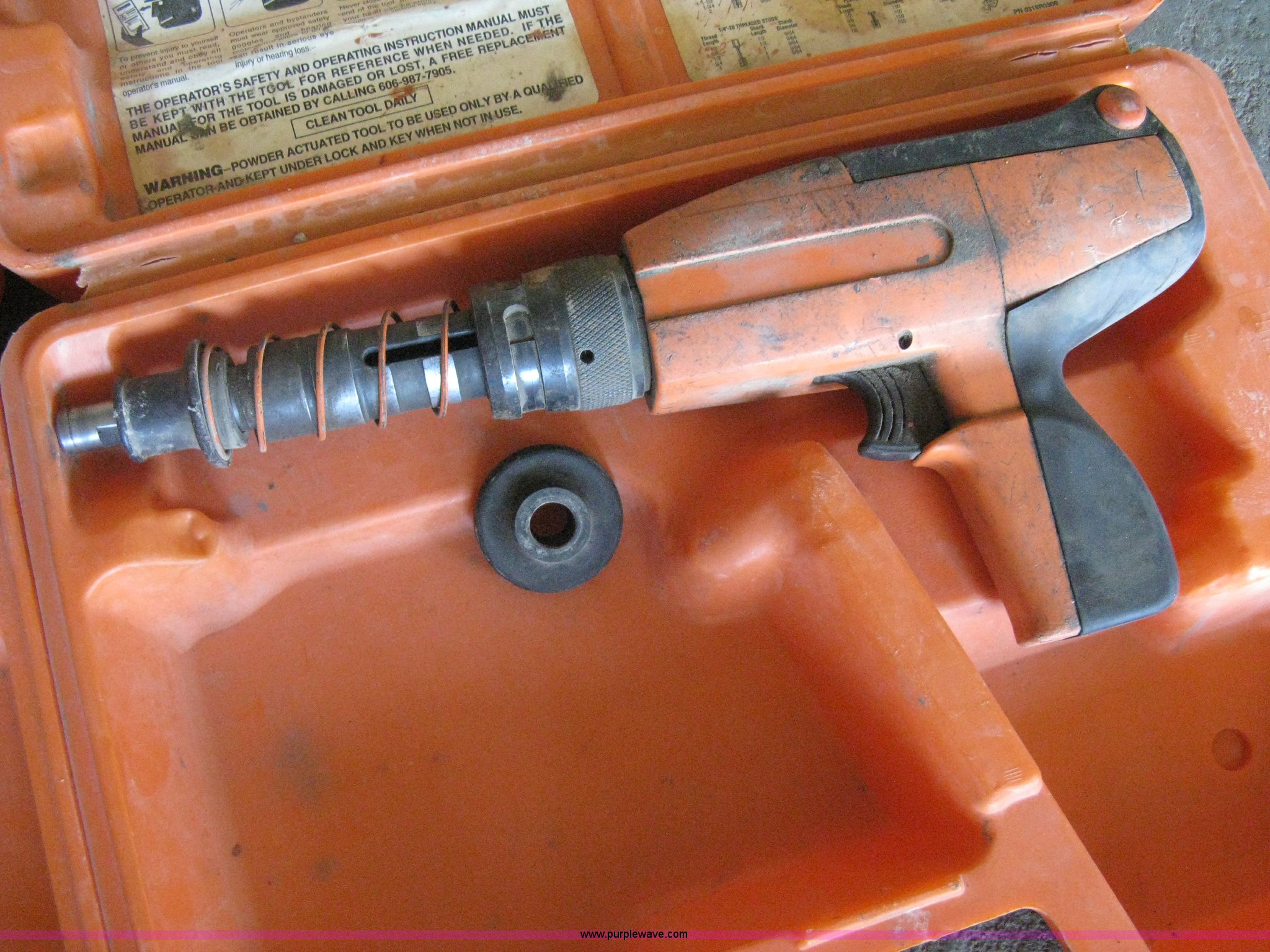 (2) Ramset power fastener guns in Newton, KS Item AX9869 sold