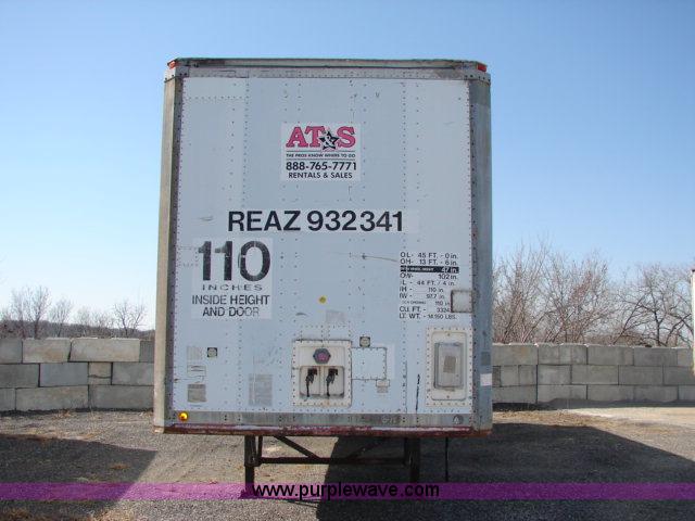 image for item C1914 1989 Miller 45' storage trailer