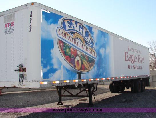 image for item C1915 1992 Wabash 48' storage trailer
