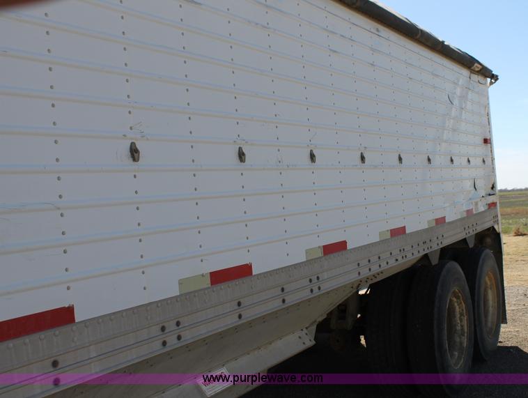 image for item C3753 1987 Timpte double hopper bottom trailer