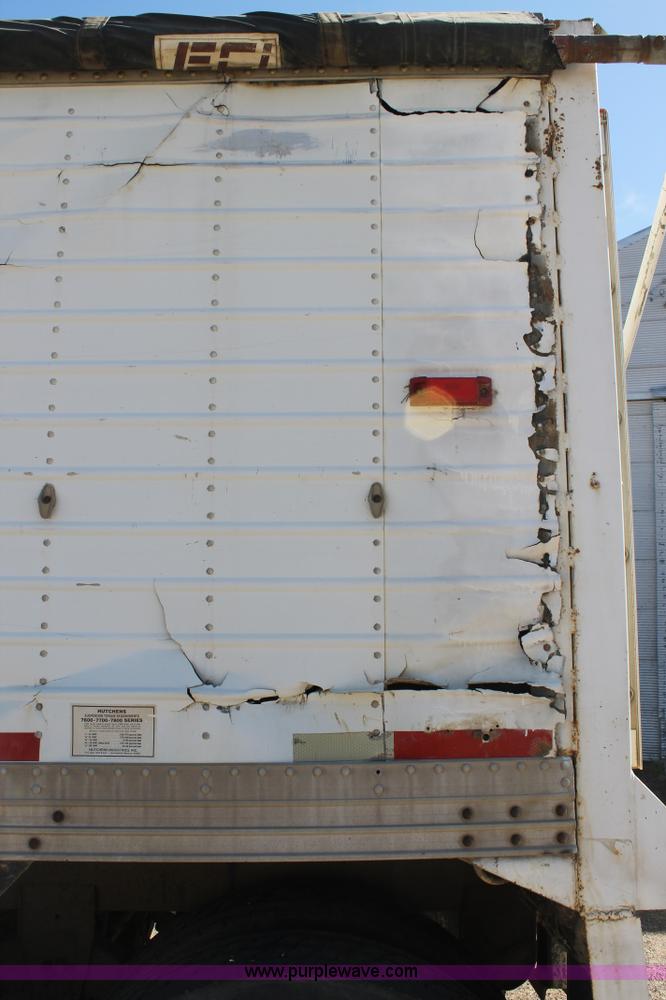 image for item C3753 1987 Timpte double hopper bottom trailer