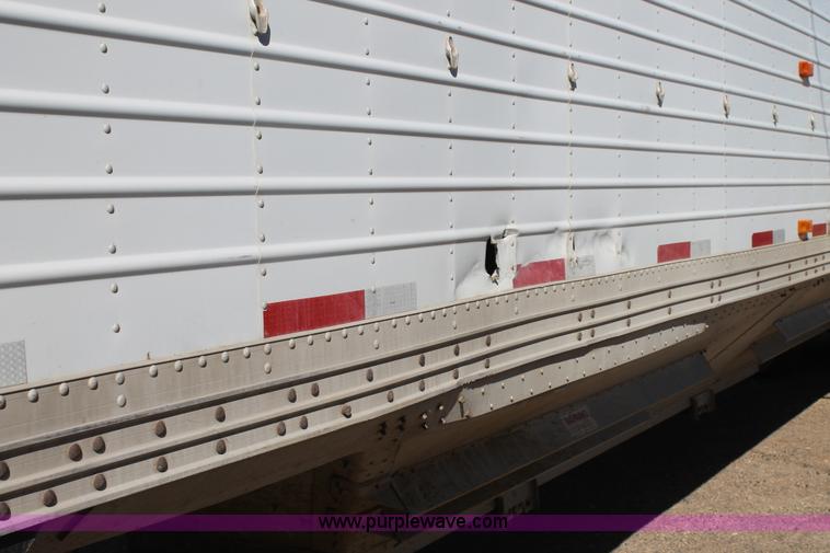 image for item C3753 1987 Timpte double hopper bottom trailer