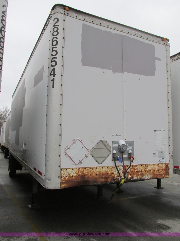 image for item F4266 1996 Wabash 28' pup trailer