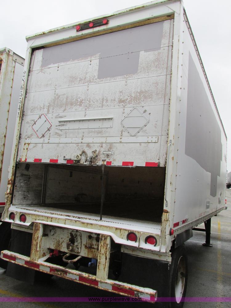 image for item F4266 1996 Wabash 28' pup trailer