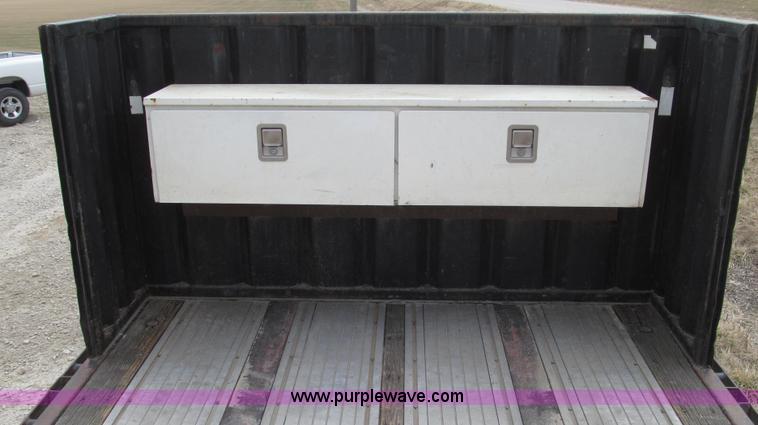 image for item G2335 1989 Transcraft TL90K-45 split-axle flatbed trailer