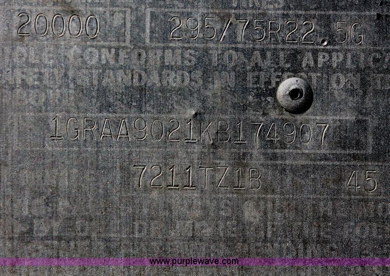 image for item H8274 1989 Great Dane 7211TZ1B 45' reefer trailer