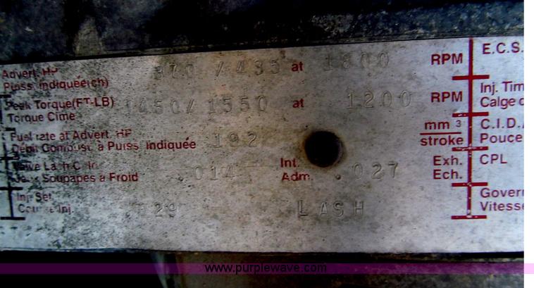 image for item I7204 1998 Sterling AT9522 semi truck