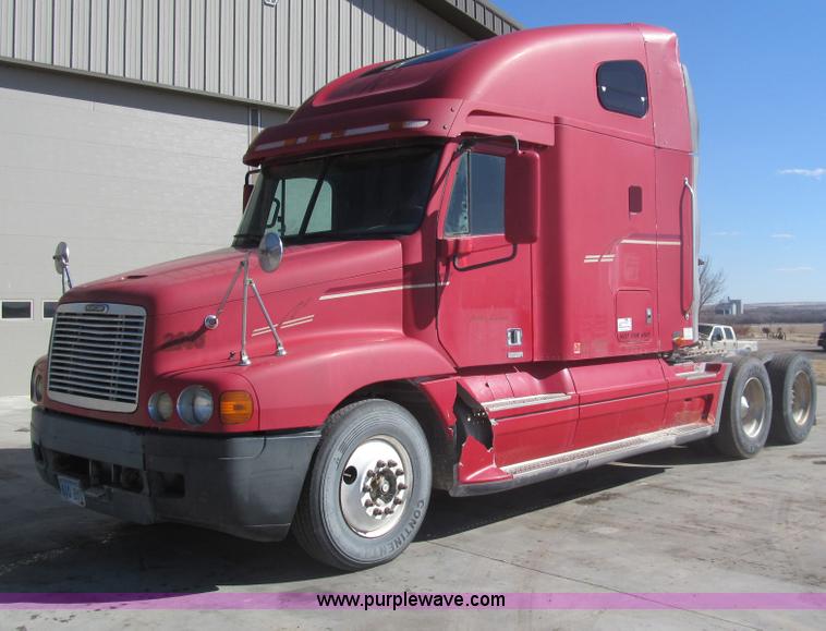 image for item I7208 1998 Freightliner FLC120 semi truck