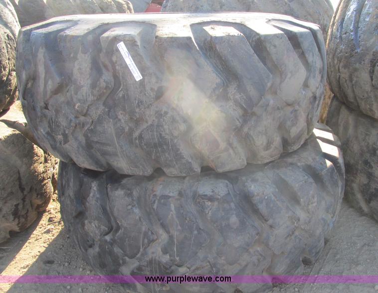 image for item AN9097 (2) scraper/loader tires