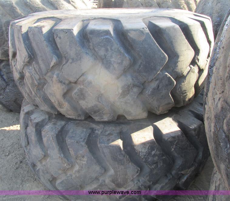 image for item AN9097 (2) scraper/loader tires
