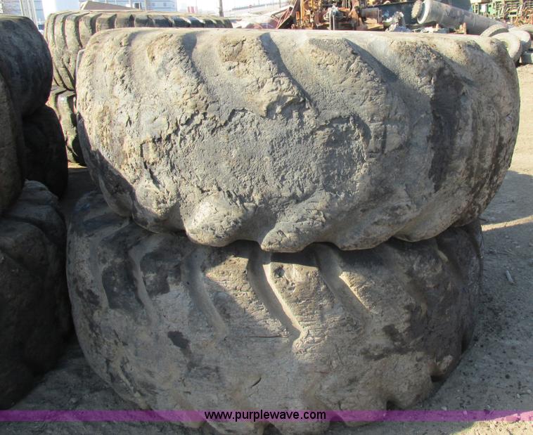 image for item AN9098 (2) scraper/loader tires