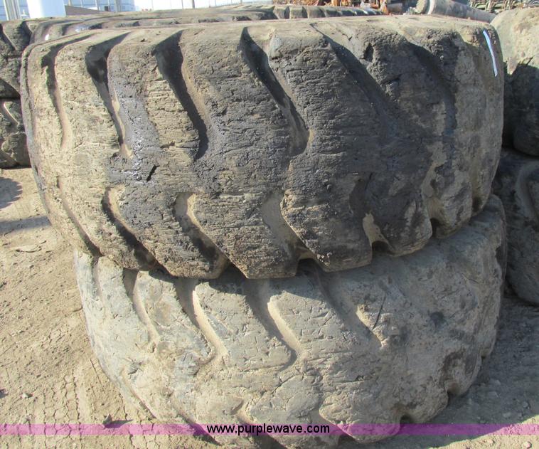 image for item AN9099 (2) scraper/loader tires