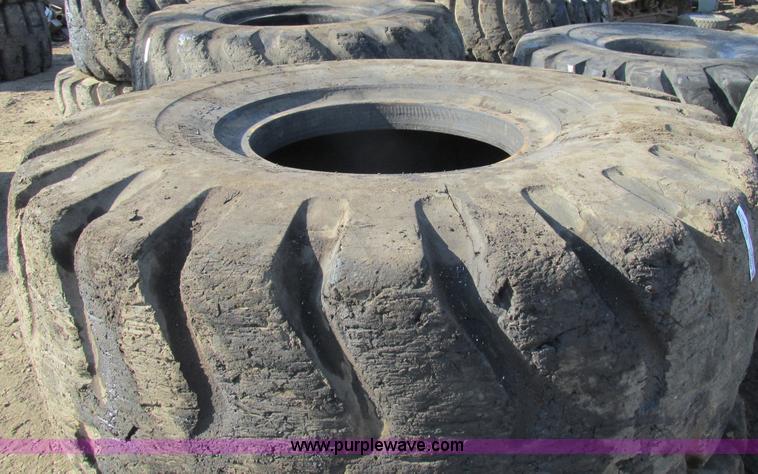 image for item AN9099 (2) scraper/loader tires