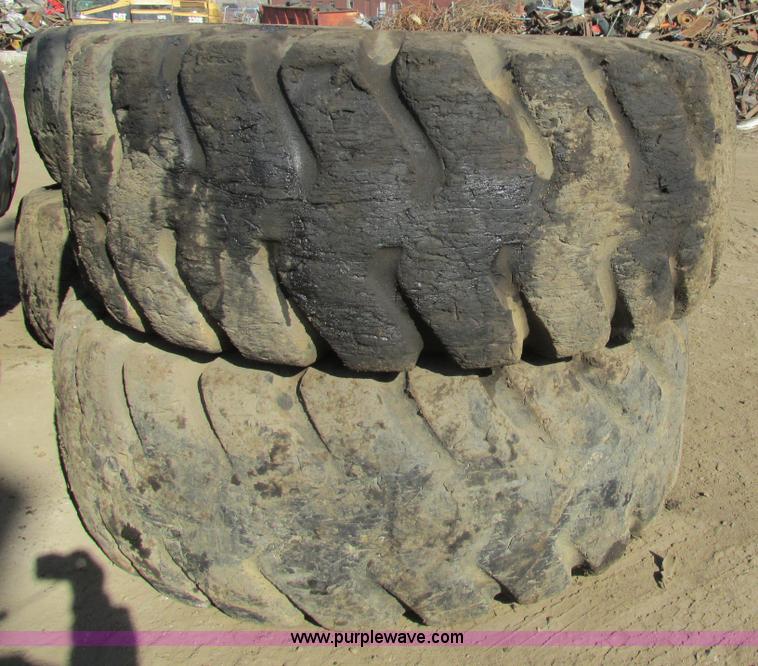 image for item AN9099 (2) scraper/loader tires