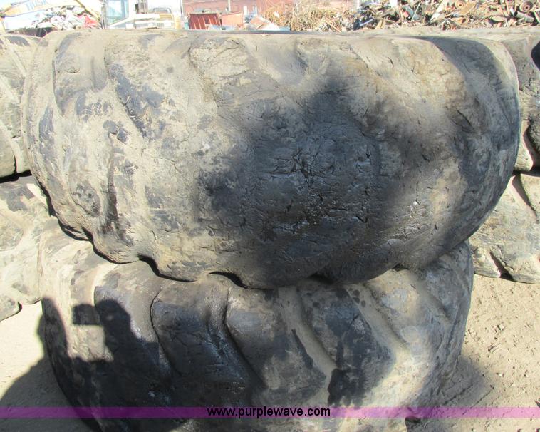 image for item AN9100 (2) scraper/loader tires