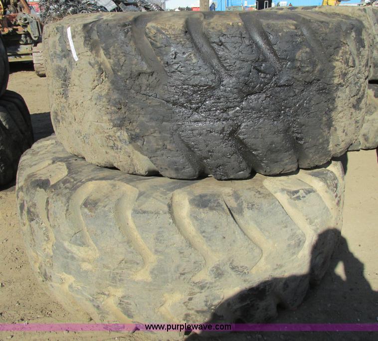 image for item AN9101 (2) scraper/loader tires