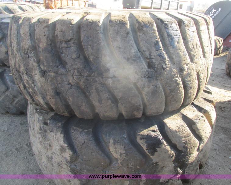 image for item AN9102 (2) scraper/loader tires