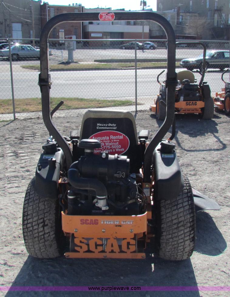 image for item AN9906 Skag Tiger Cat ZTR heavy duty commercial mower