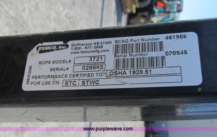 image for item AN9906 Skag Tiger Cat ZTR heavy duty commercial mower