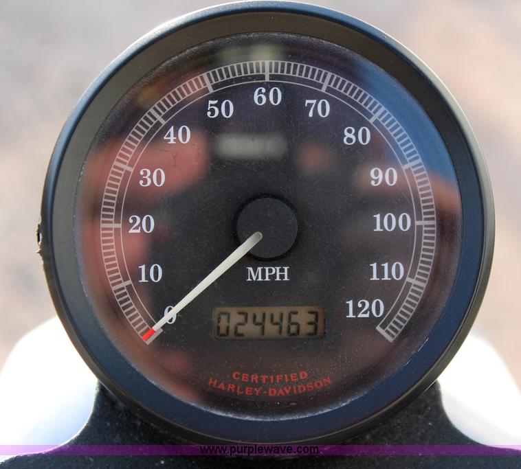 image for item AO9486 2003 Harley Davidson XLH Sportster 883 Hugger 100th Anniversary Edition motorcycle