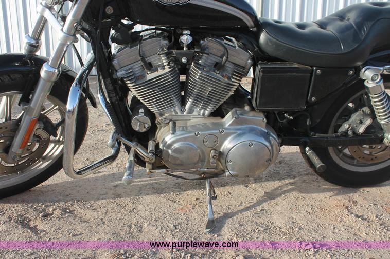 image for item AO9486 2003 Harley Davidson XLH Sportster 883 Hugger 100th Anniversary Edition motorcycle