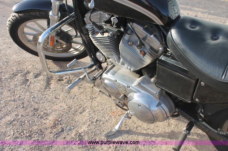 image for item AO9486 2003 Harley Davidson XLH Sportster 883 Hugger 100th Anniversary Edition motorcycle