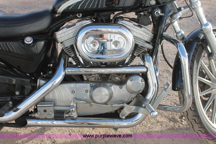 image for item AO9486 2003 Harley Davidson XLH Sportster 883 Hugger 100th Anniversary Edition motorcycle