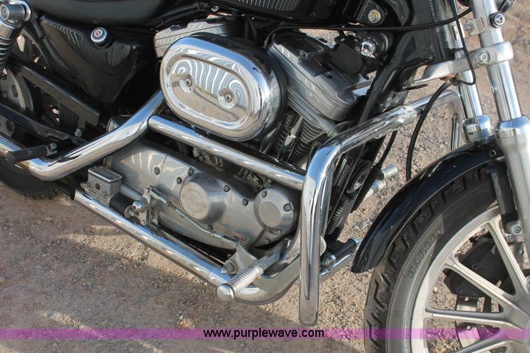 image for item AO9486 2003 Harley Davidson XLH Sportster 883 Hugger 100th Anniversary Edition motorcycle