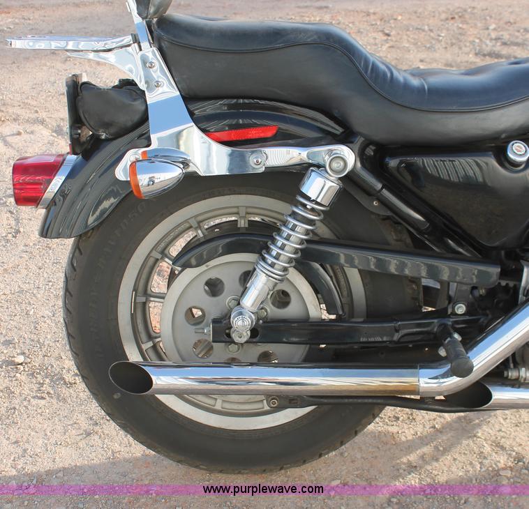 image for item AO9486 2003 Harley Davidson XLH Sportster 883 Hugger 100th Anniversary Edition motorcycle