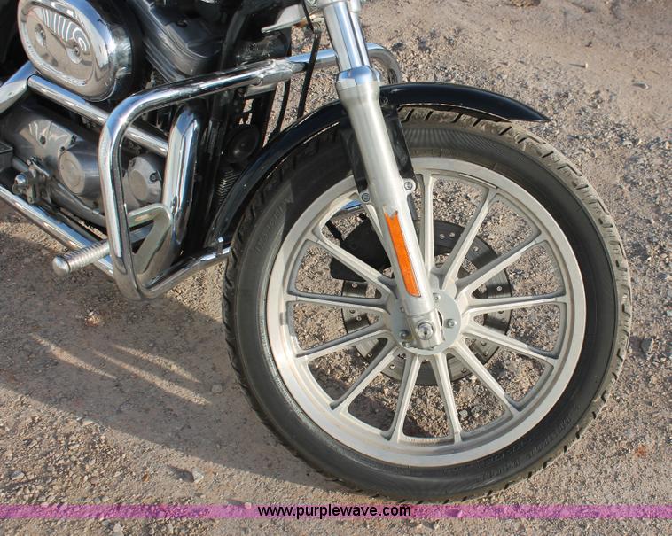 image for item AO9486 2003 Harley Davidson XLH Sportster 883 Hugger 100th Anniversary Edition motorcycle