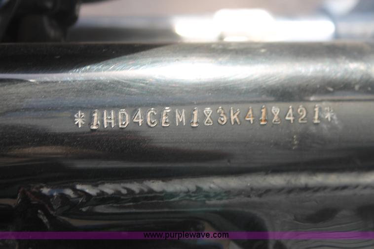 image for item AO9486 2003 Harley Davidson XLH Sportster 883 Hugger 100th Anniversary Edition motorcycle