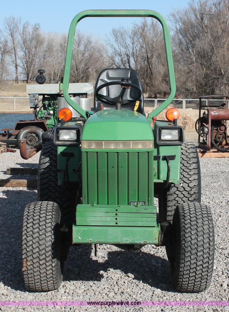 image for item AO9487 1988 John Deere 755 MFWD tractor