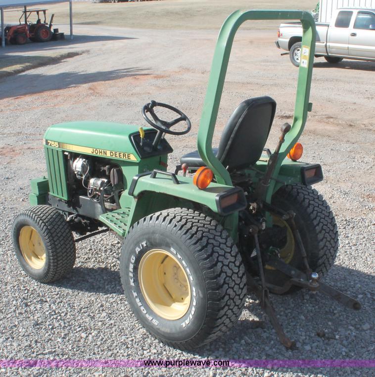 image for item AO9487 1988 John Deere 755 MFWD tractor