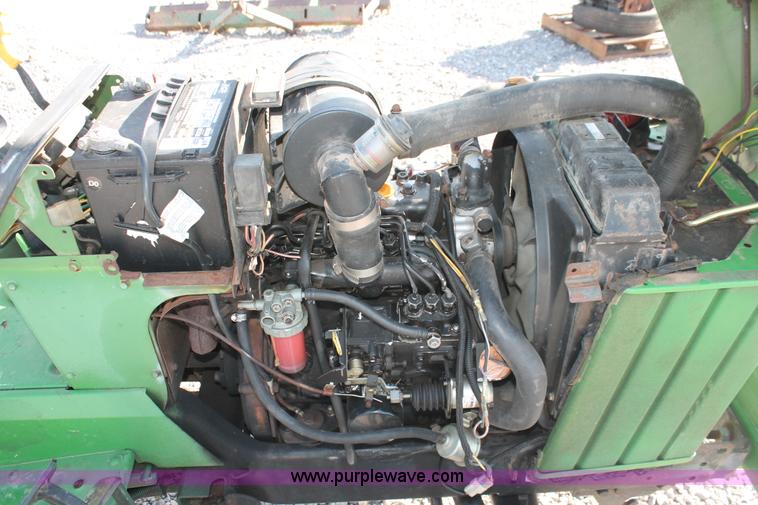 image for item AO9487 1988 John Deere 755 MFWD tractor