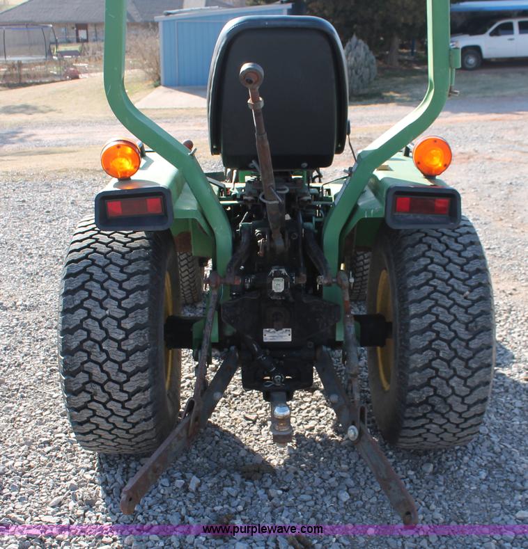 image for item AO9487 1988 John Deere 755 MFWD tractor