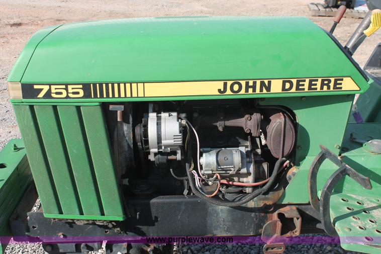 image for item AO9487 1988 John Deere 755 MFWD tractor
