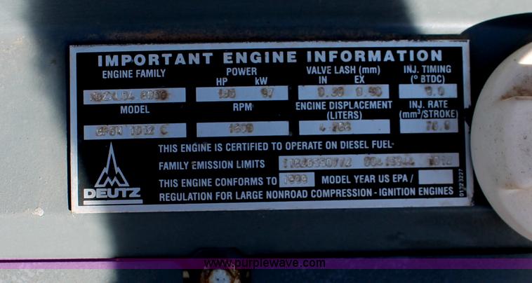 image for item AO9497 1999 Newage Stamford UC274 range generator set