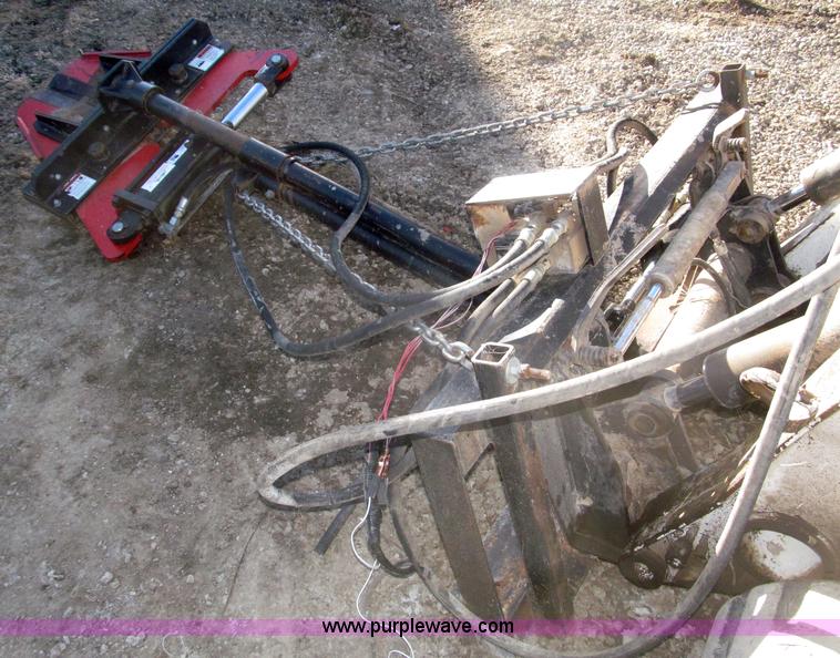 image for item F7309 Rotating tree shear/limb trimmer skid steer attachment