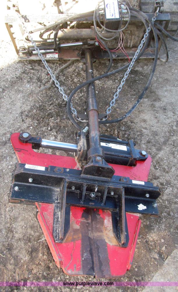 image for item F7309 Rotating tree shear/limb trimmer skid steer attachment