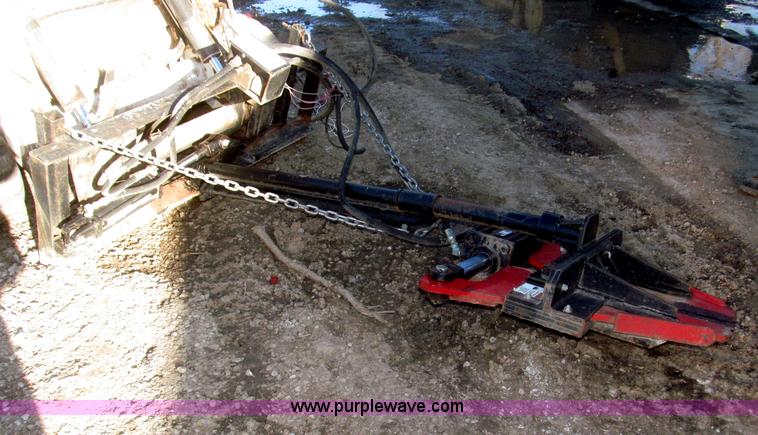 image for item F7309 Rotating tree shear/limb trimmer skid steer attachment
