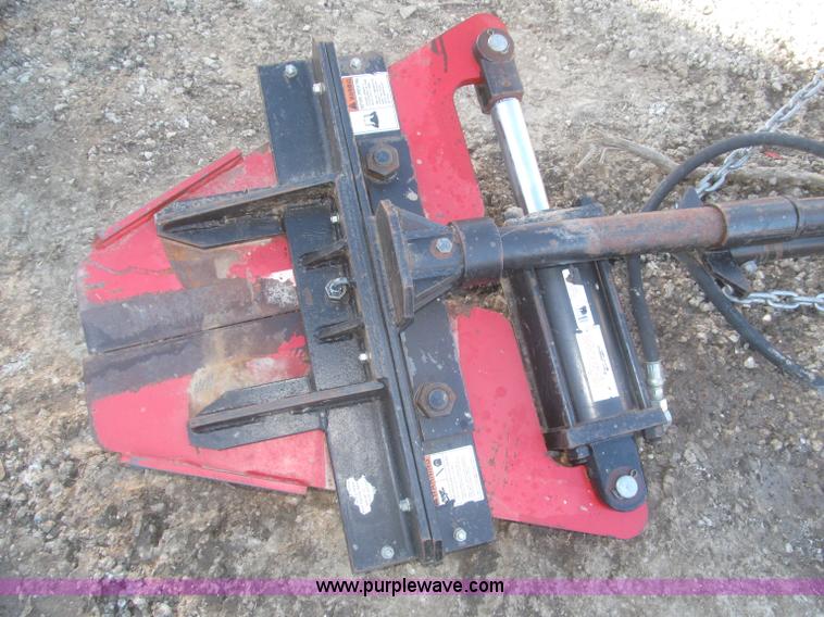 image for item F7309 Rotating tree shear/limb trimmer skid steer attachment