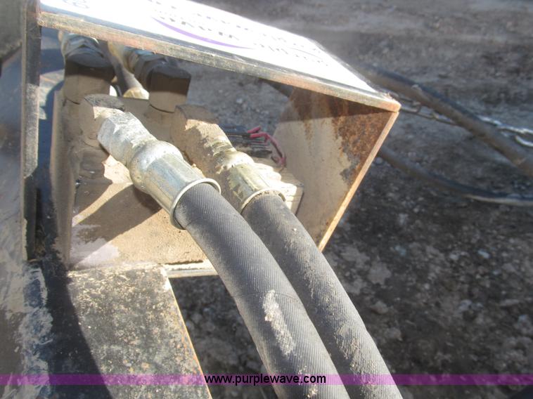 image for item F7309 Rotating tree shear/limb trimmer skid steer attachment