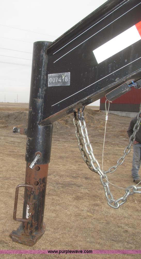 image for item F7311 2007 Load Max 36' tandem axle gooseneck trailer