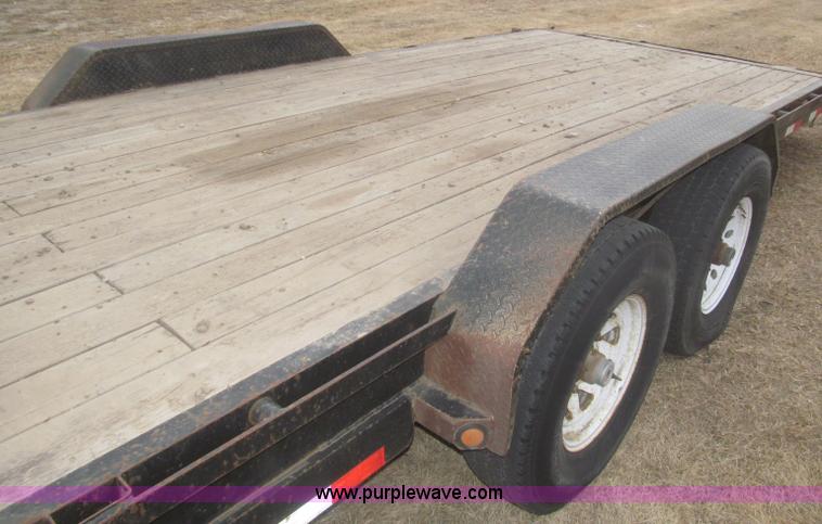 image for item F7311 2007 Load Max 36' tandem axle gooseneck trailer