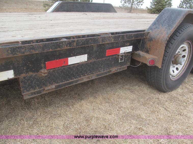 image for item F7311 2007 Load Max 36' tandem axle gooseneck trailer