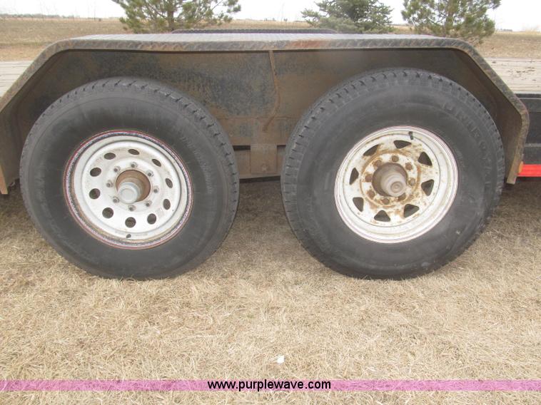 image for item F7311 2007 Load Max 36' tandem axle gooseneck trailer