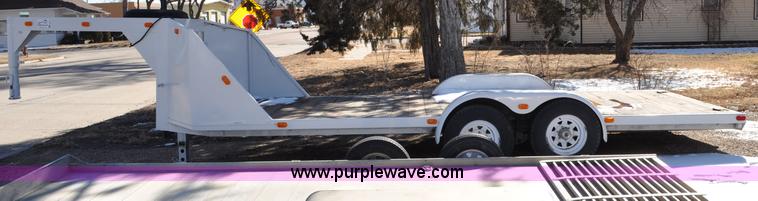 image for item G6423 1990 Shopbuilt gooseneck trailer