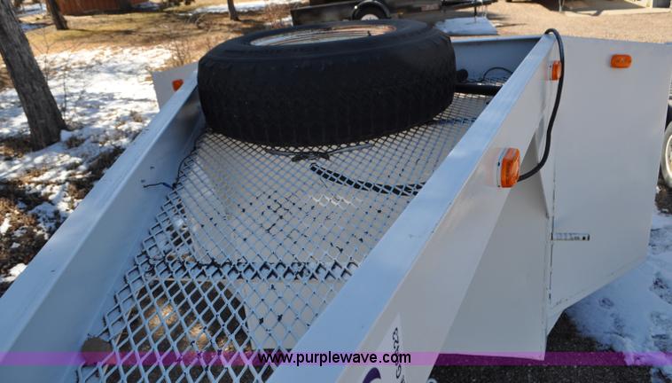 image for item G6423 1990 Shopbuilt gooseneck trailer